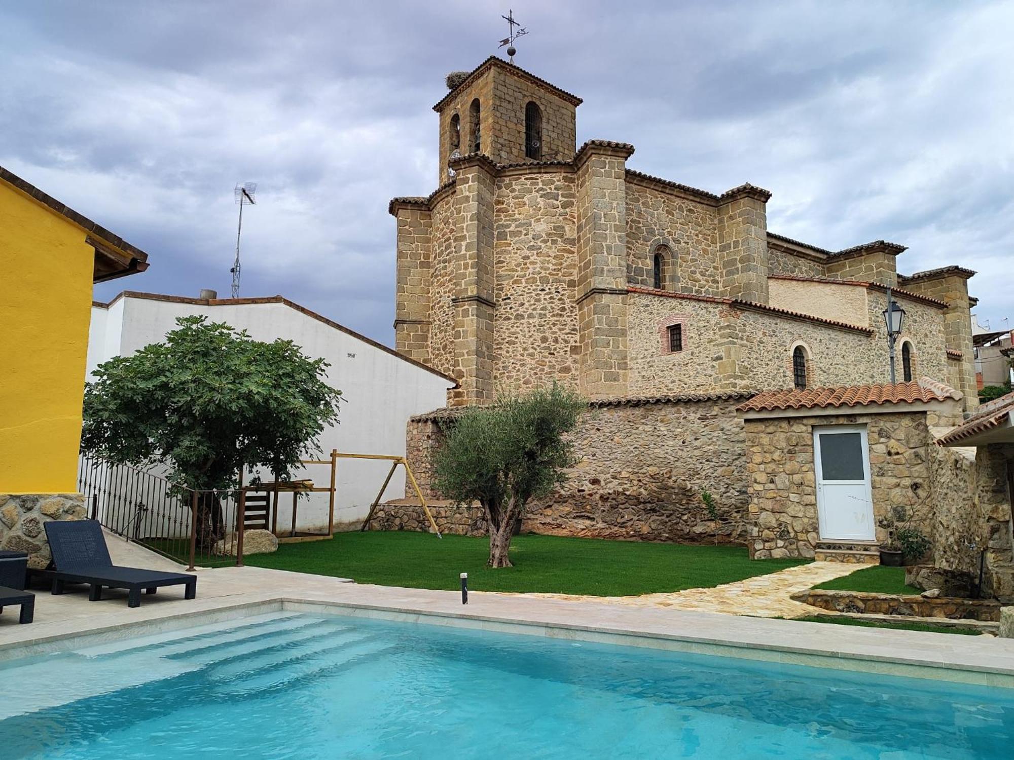 Castillo de Bayuela La Casita De Raヴィラ エクステリア 写真
